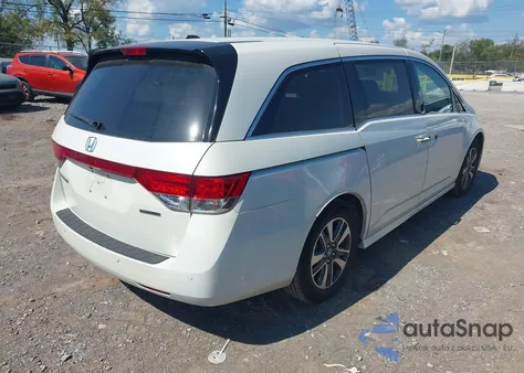 2015 Honda Odyssey Touring/Touring Elite из США, поврежденный, VIN 5FNRL5H94FB074658